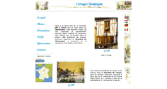Desktop Screenshot of cottage-champagne.com